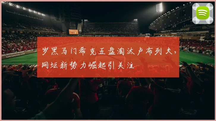 岁黑马门希克五盘淘汰卢布列夫，网坛新势力崛起引关注
